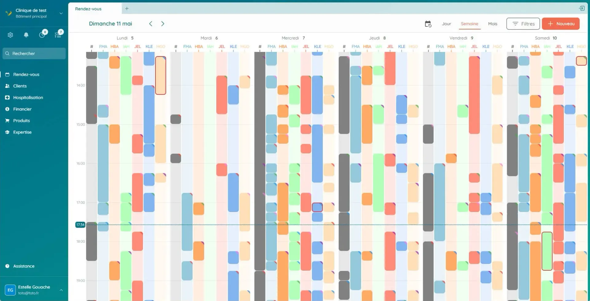 Calendrier desktop