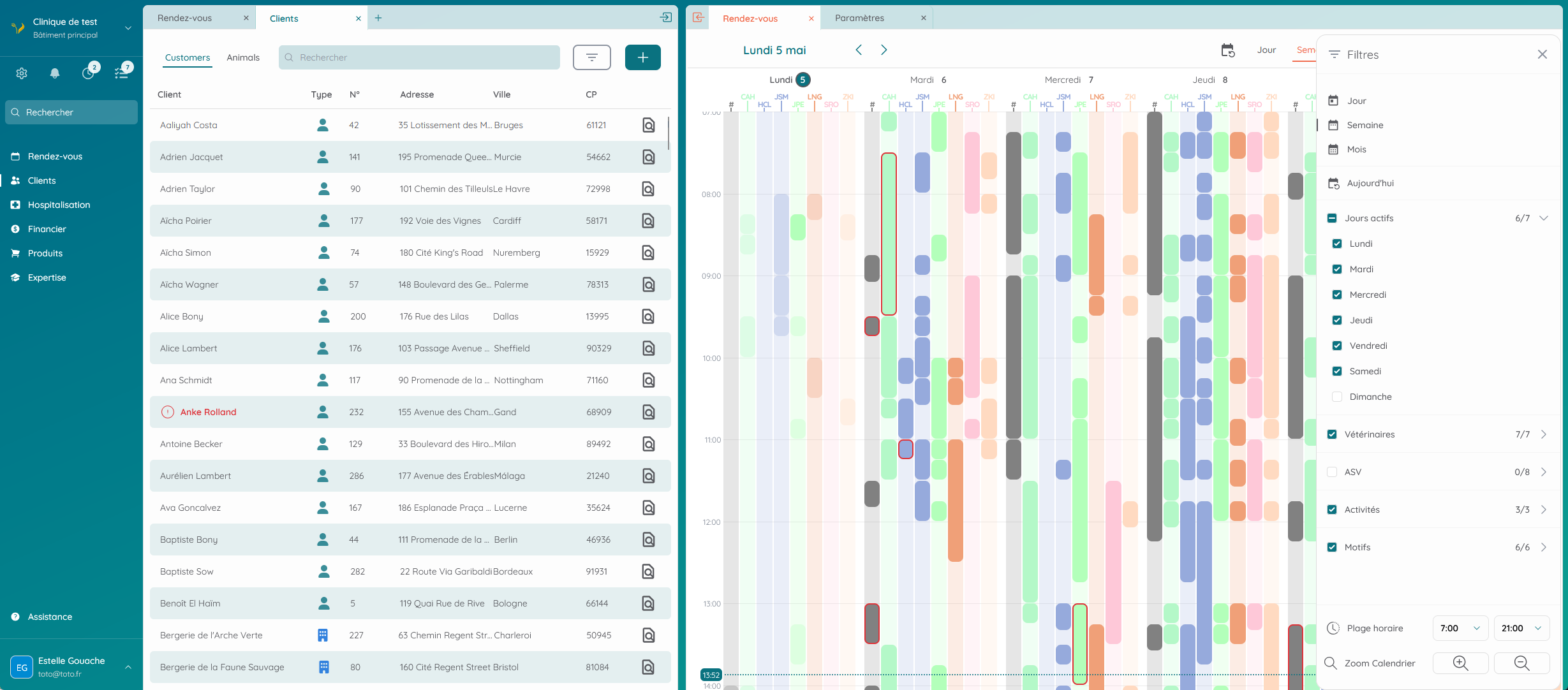 Calendrier desktop